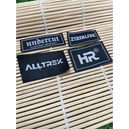 

(FREE DESIGN) label woven,label bordir,label baju,label selip,label nama bren