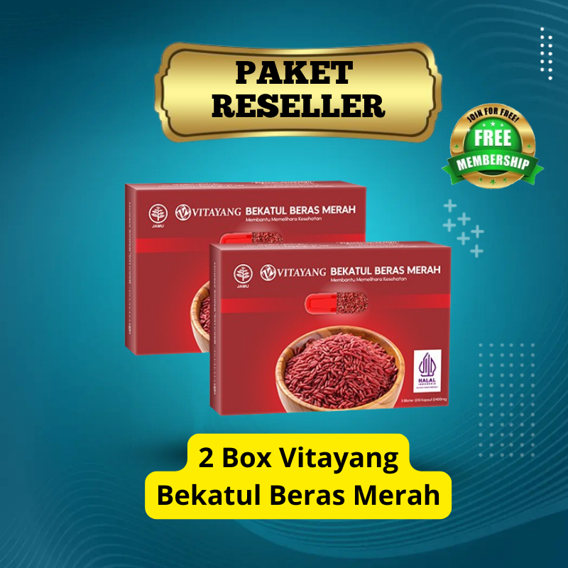 

Paket Reseller Vitayang Bekatul Beras Merah Obat Herbal kolesterol Dan Suplemen Darah Tinggi