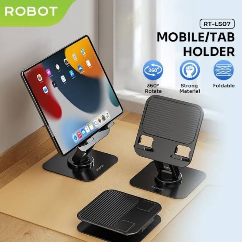 PHONE STAND ROBOT HOLDER RT-LH01 LS03 LS07 LS08 US07 US11A US12 US13 DUDUKAN HP HANDPHONE LAZYPOD ME