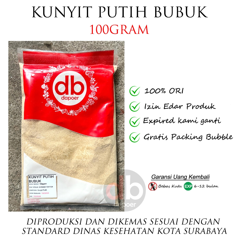 

Kunyit Putih Bubuk 100gram