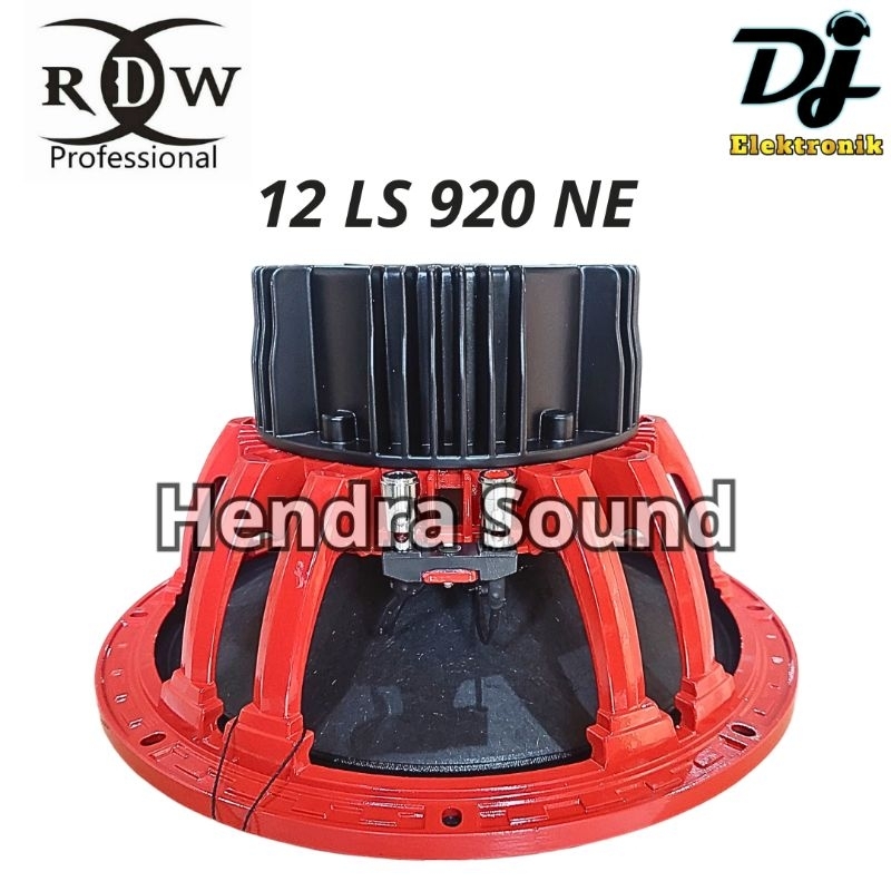 RDW ● 12 LS 920 NE / 12 LS920 NE - Speaker Komponen (12 inch) NEO