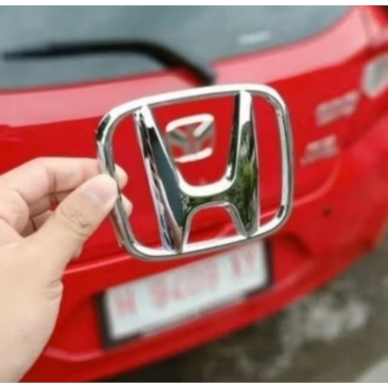 Logo honda brio emblem logo honda brio original chrome