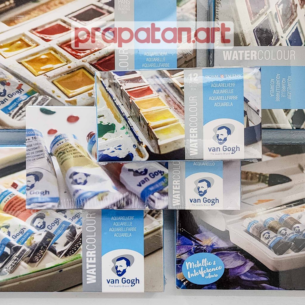 

Van Gogh Watercolor Pans Tubes Set | Cat Air Set
