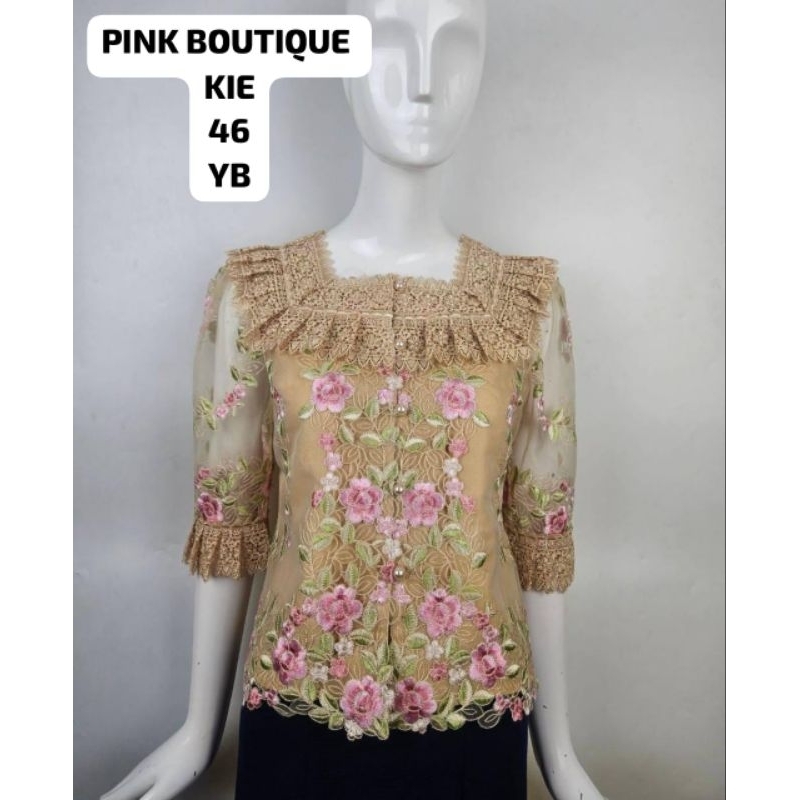Atasan Blouse Pink Butik Premium Import Bangkok
