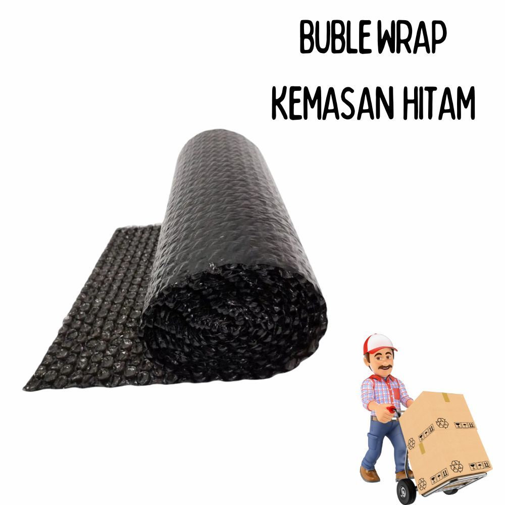 

Buble Wrap Tipis Hitam dan Putih Murah Pembungkus Paket
