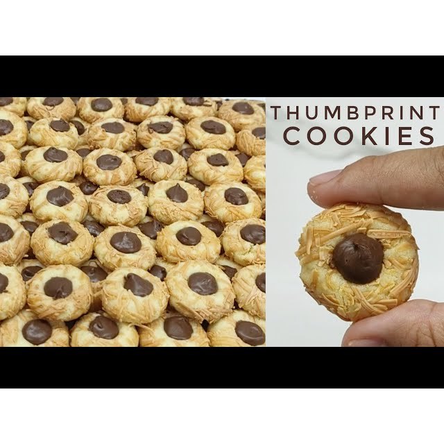 

KUE TRUMPIT TOPLES THUMBPRINT COOKIES TOPLES 500 GRAM