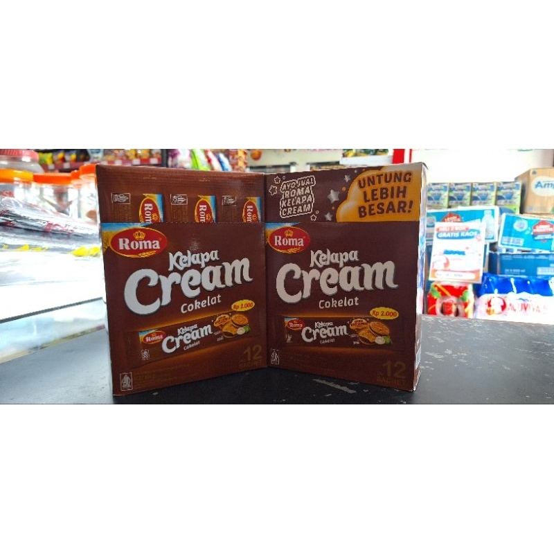 

Roma Kelapa Cream Coklat Box (12pcs)