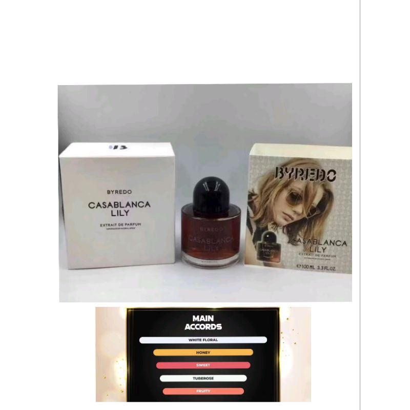 byredo casablanca lily,bukan ori