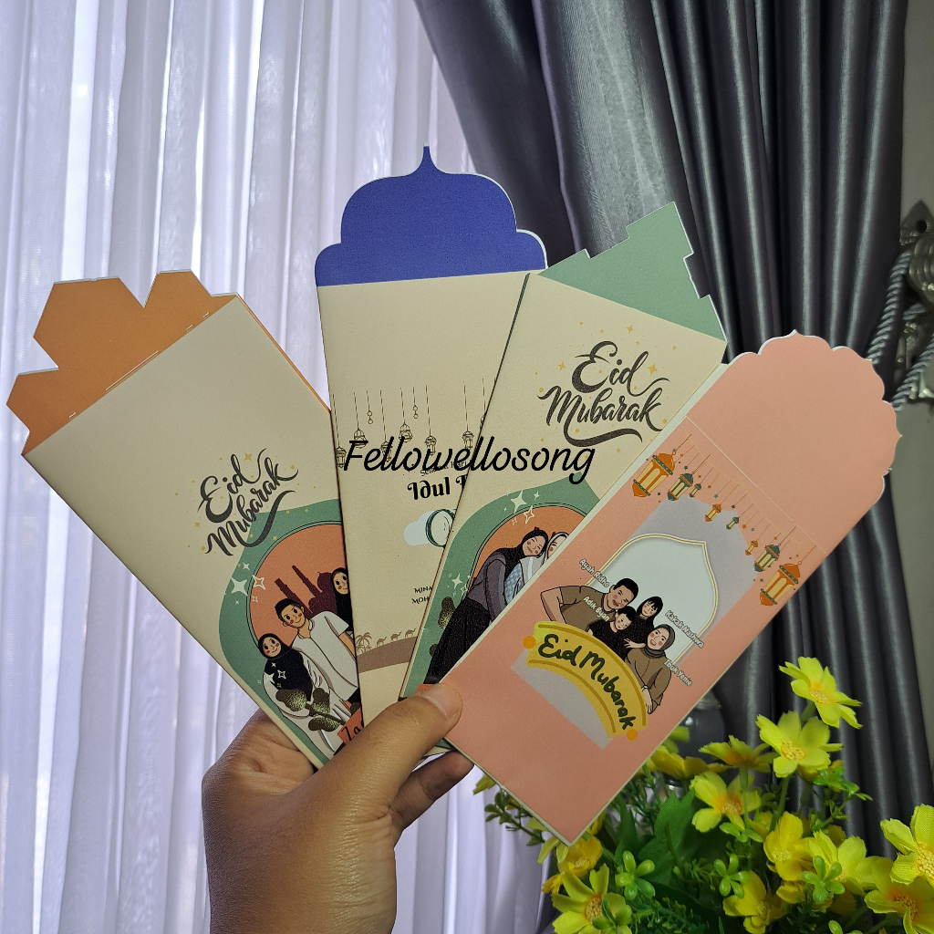 

Amplop Custom Unik dengan Tutup Menarik – Bahan Premium Tebal, Tidak Mudah Kusut (Art Paper 150gsm & BC 150gsm)