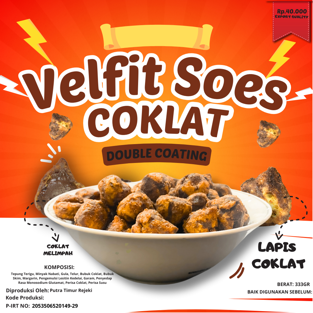 

Soes premium dobel coating 1kg /3karung