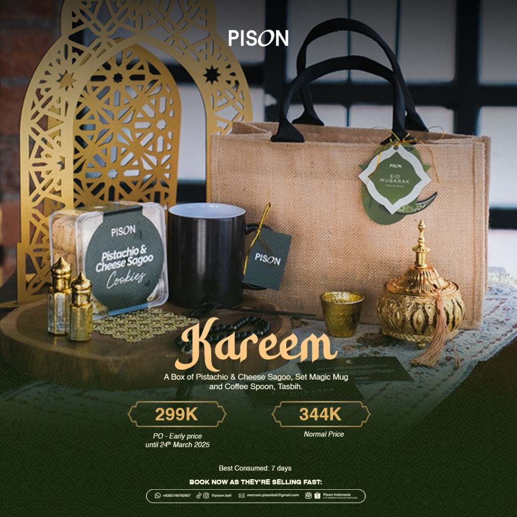

PISON'S RAMADHAN HAMPERS | KAREEM HAMPERS | HAMPERS IDUL FITRI| 2025 | IED HAMPERS | HAMPERS COFFEE