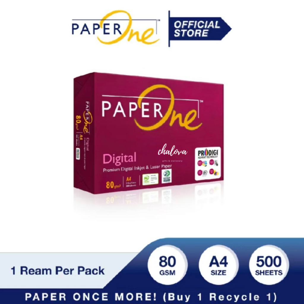 

[RIM] KERTAS HVS A4 PAPERONE 80 GRAM / KERTAS HVS A4 80 PAPER ONE