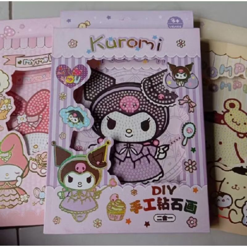 

Diamond Painting 1 Set Kreatif Lotso Diamond Painting set lengkap dekorasi kamar anak UK 15x15 Painting Set Diamond 1 Set Kreatif Painting Motif Lotso Kuromi DIY Dekorasi