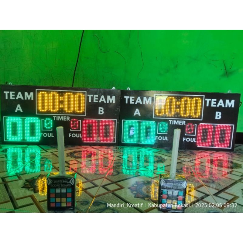 Papan skor futsal