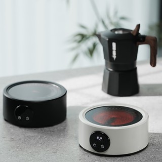 MHW-3BOMBER Mini Electric Coffee Heater / Stove For Moka Pot – 800W Ceramic Cooktop for Moka Pot  Mi