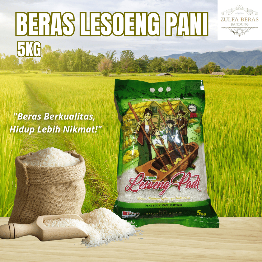 

Beras Lesoeng Padi 5KG Beras Premium