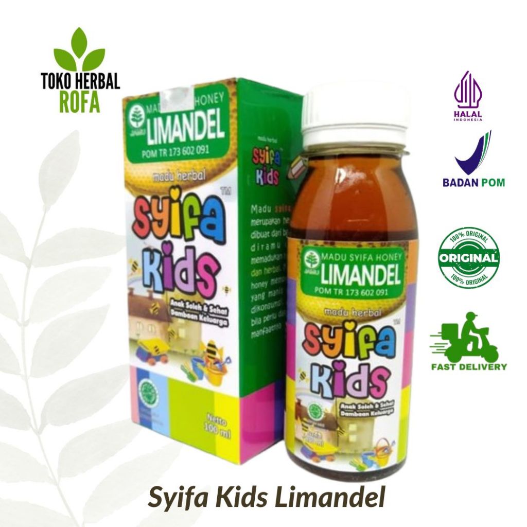 

MADU HERBAL ANAK SYIFA KIDS LIMANDEL 100 ML