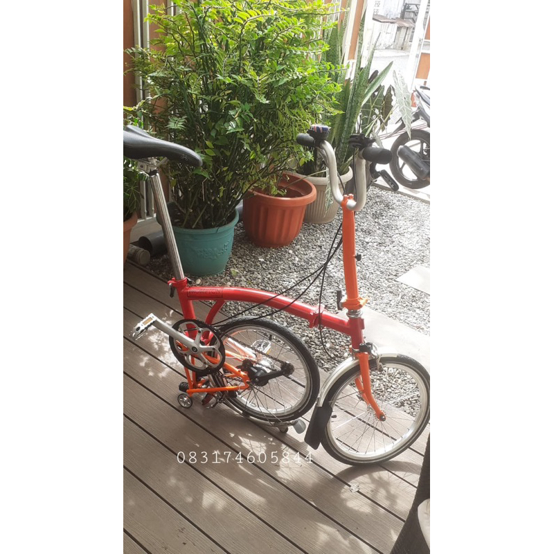 Sepedah lipat Brompton M3L 2014