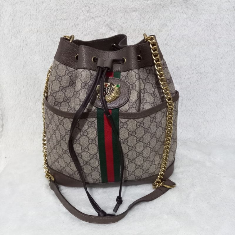 Tas Preloved G U C C I Tas Selempang/Serut Bucket/Shoulder