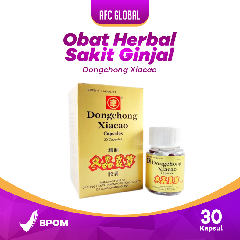 Obat Herbal Cina Meningkatkan Kesuburan, Kuat Tahan Lama, Masalah Ginjal Dong Chong Xia Cao Original