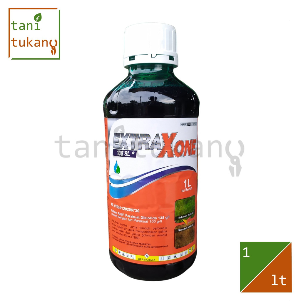 EXTRAXONE 138 SL - 1 Liter | Herbisida Kontak Pembasmi Rumput