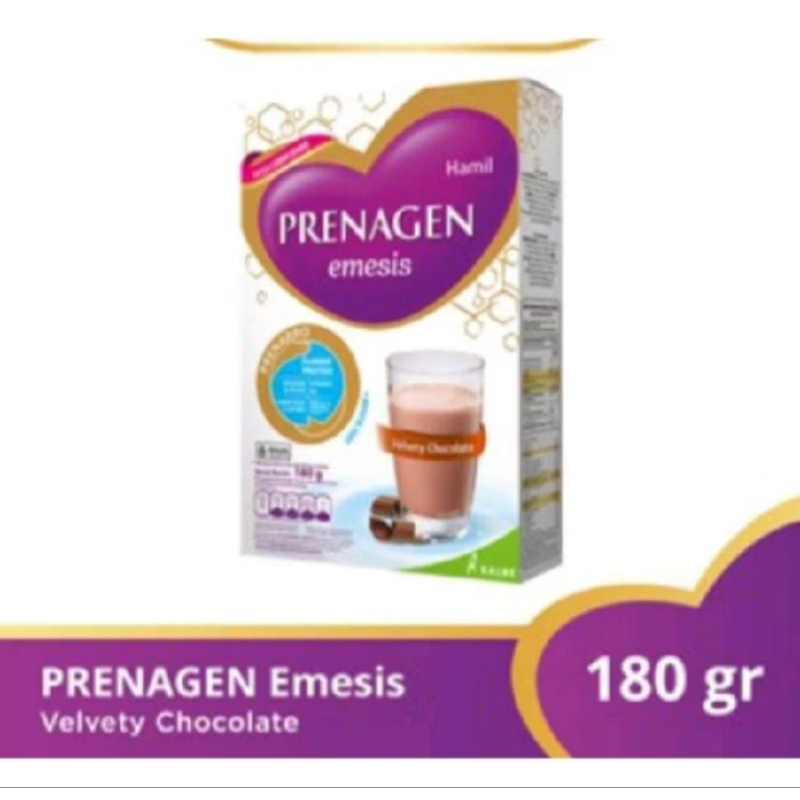 Prenagen emesis 180 g - Prenagen Emesis Susu Hamil Velvety Cokelat 180 g 
