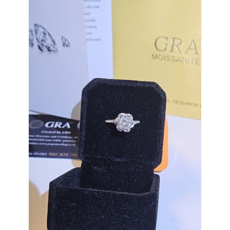 Jewelry Moissanite GRA asli