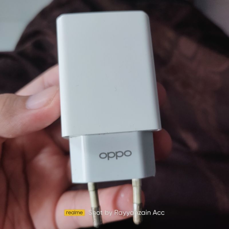 adaptor Oppo original bawaan HP 10 watt 2A kondisi second
