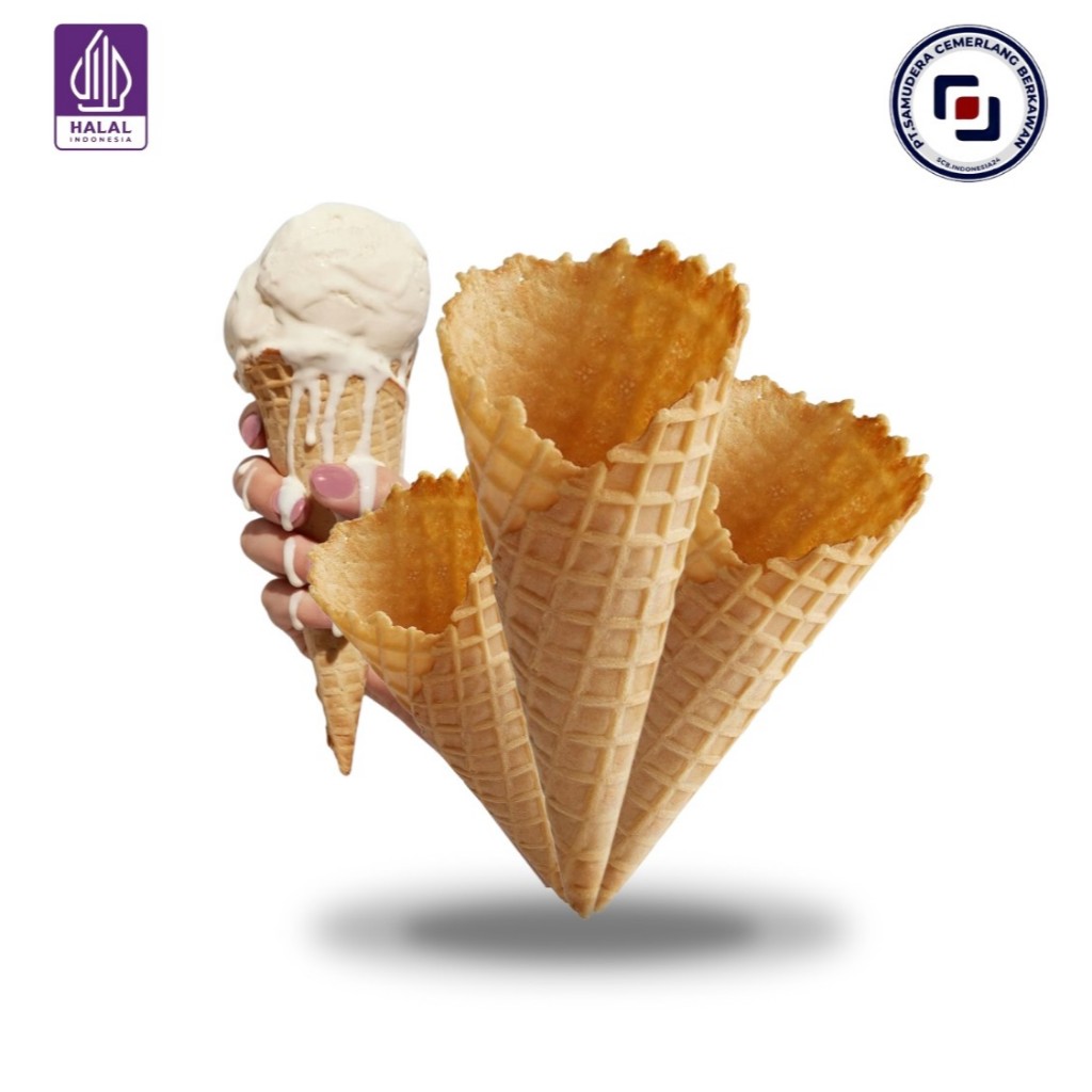 

Cone ice cream/cone es krim/cup ice cream/ kue ice cream isi 250 pcs