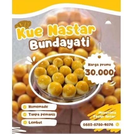 

Nastar Premium Original 500gr | kue Lebaran kue Nastar ½kg | Lembut