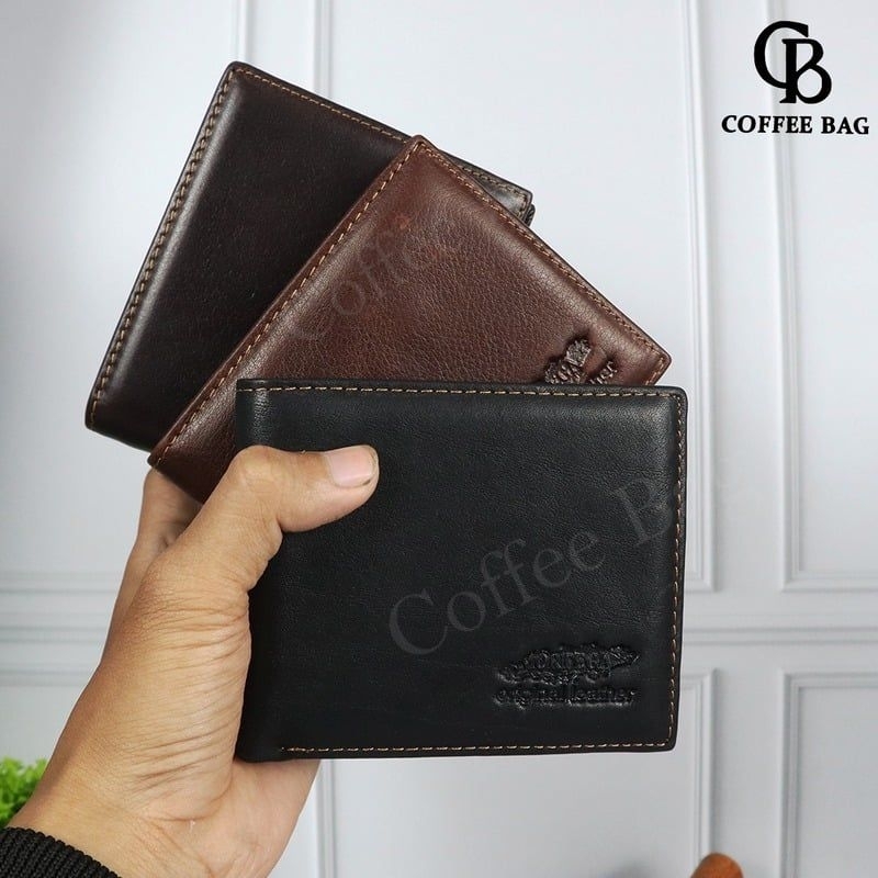 [CB] Dompet Lipat Pria Mortega Dompet Kulit Asli Original-MK-6809