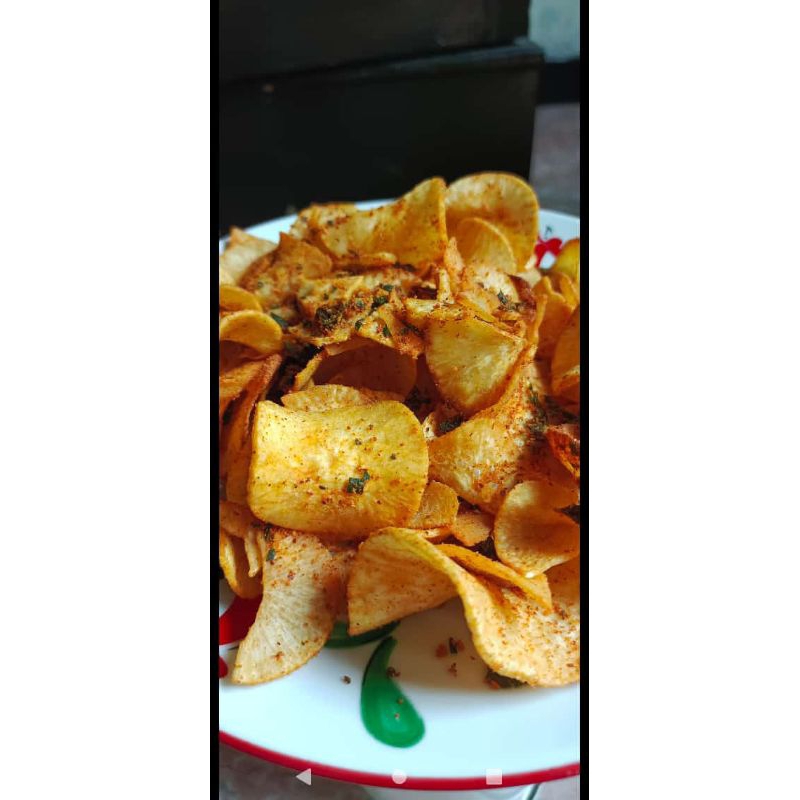 

kripik singkong pedas