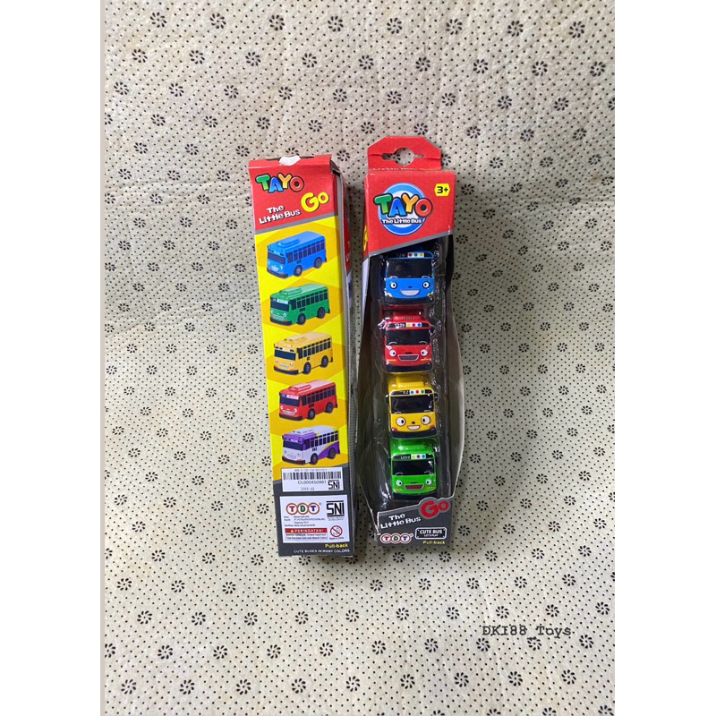 MAINAN TAYO THE LITTLE BUS ISI 4 BOX