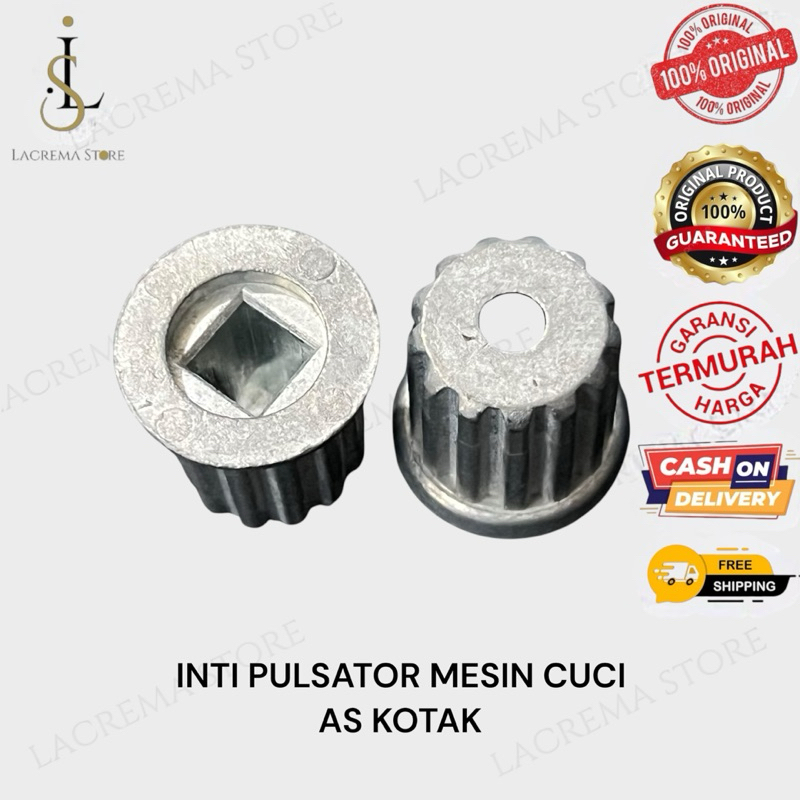 INTI PULSATOR MESIN CUCI AS KOTAK / INTI POLYSATOR AS KOTAK