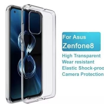 Softcase Asus Zenfone 8 Ultrathin Clear Premium Silikon Case