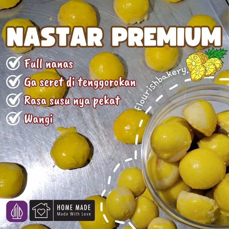 

Nastar Premium, FULL NANAS, No pengawet ll Homemade(buatan tangan), nastar wangi, nastar premium//Flourishbakery.