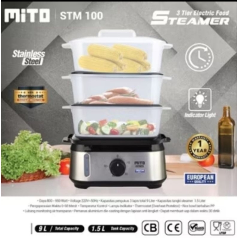 Mito Steamer STM 100 Kukusan ELEKTRIK