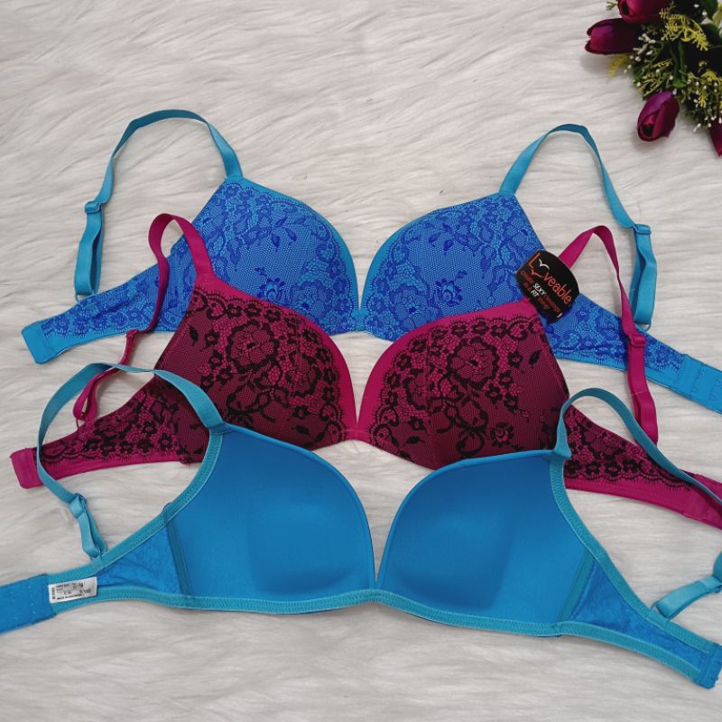 Wacoal Bra dewasa tanpa kawat busa tebal