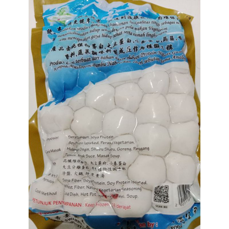 

[Vegan] Bakso Ikan 450g