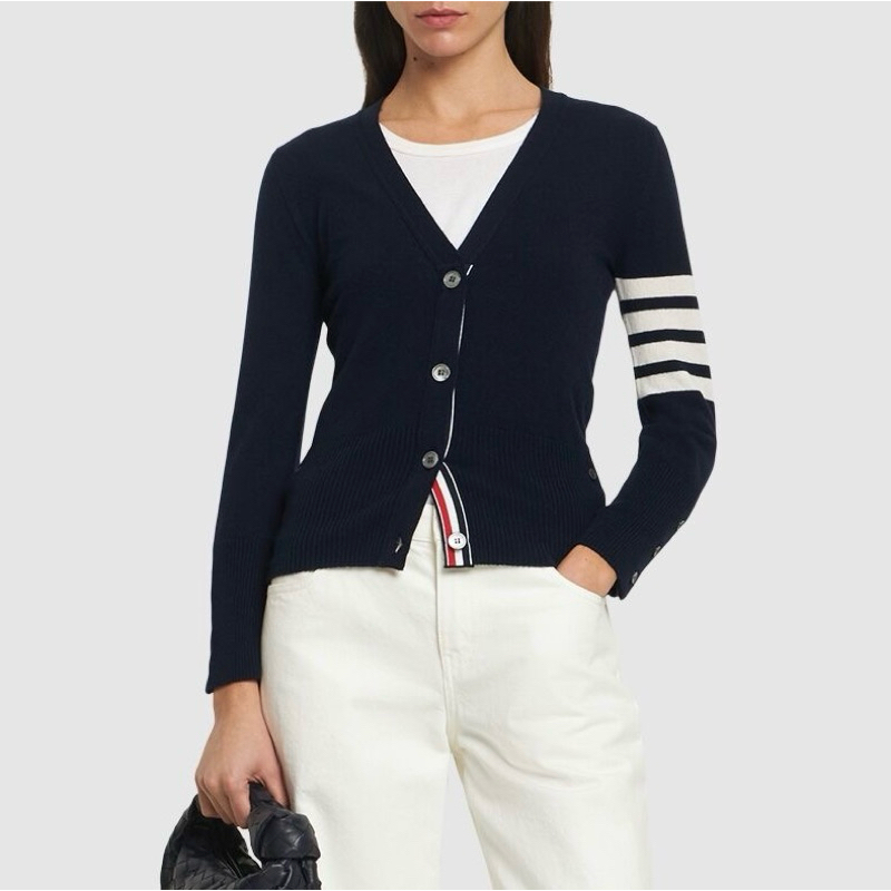 Thom Browne Black Cardigan