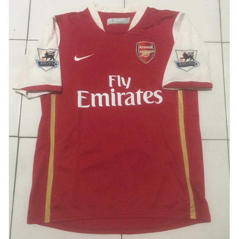Arsenal Home 2007/2008 original size XL kids fit S