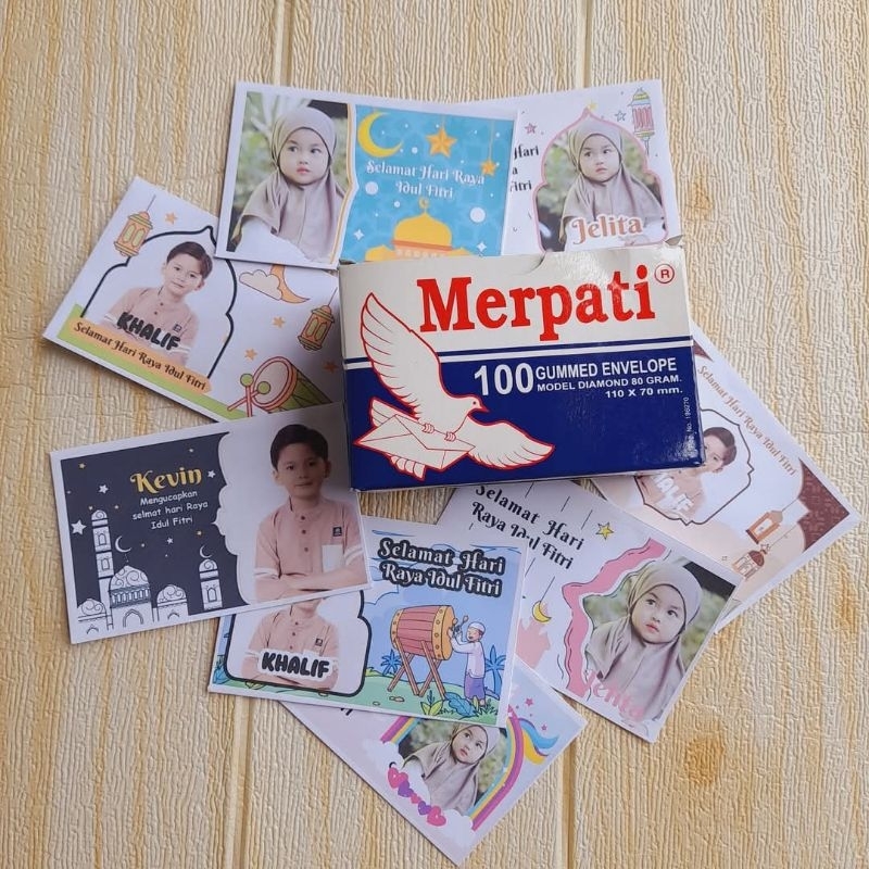 

TERMURAH Amplop Custom Idul Fitri Lebaran Ukuran 11 cm