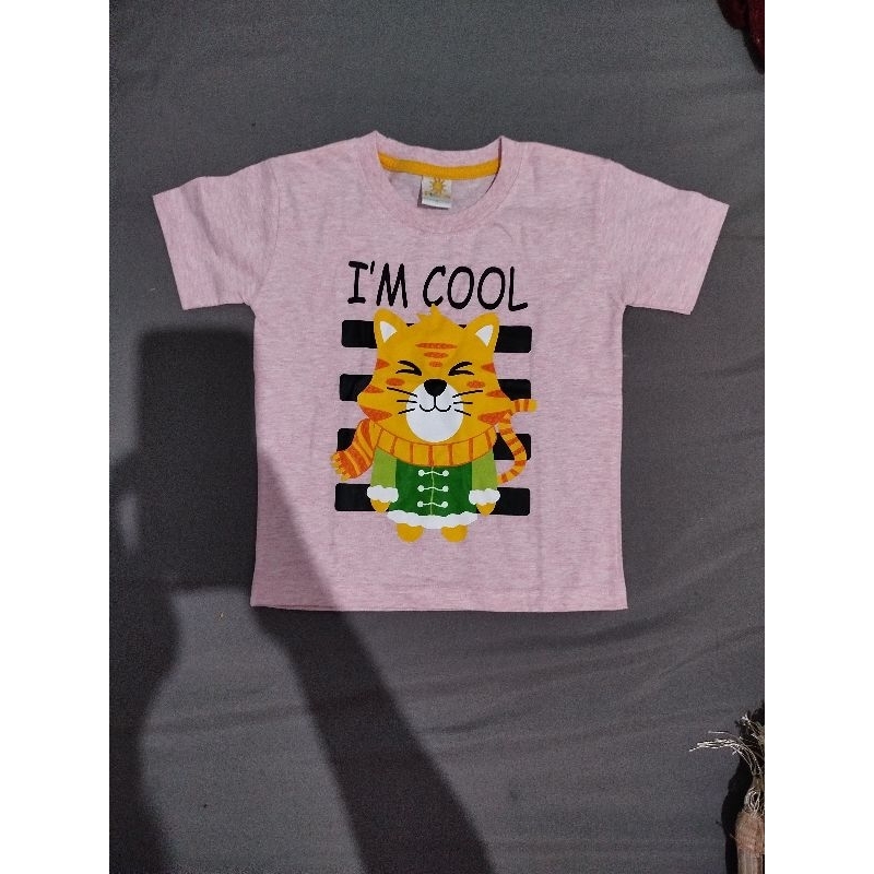 kaos little m anak laki-laki