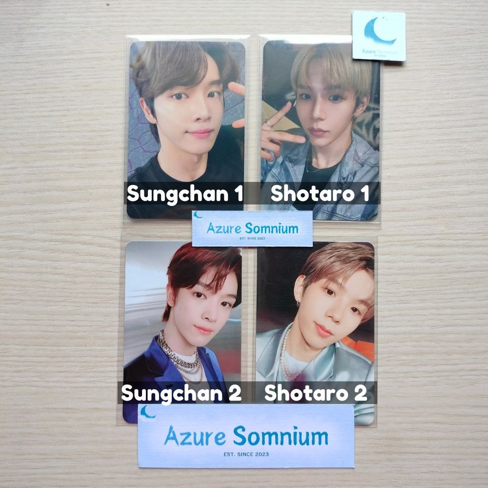 

[BONUS POLAROID] Photocard Official Sungchan & Shotaro RIIZE 'RIIZING' The 1st Mini Album / Official / Original