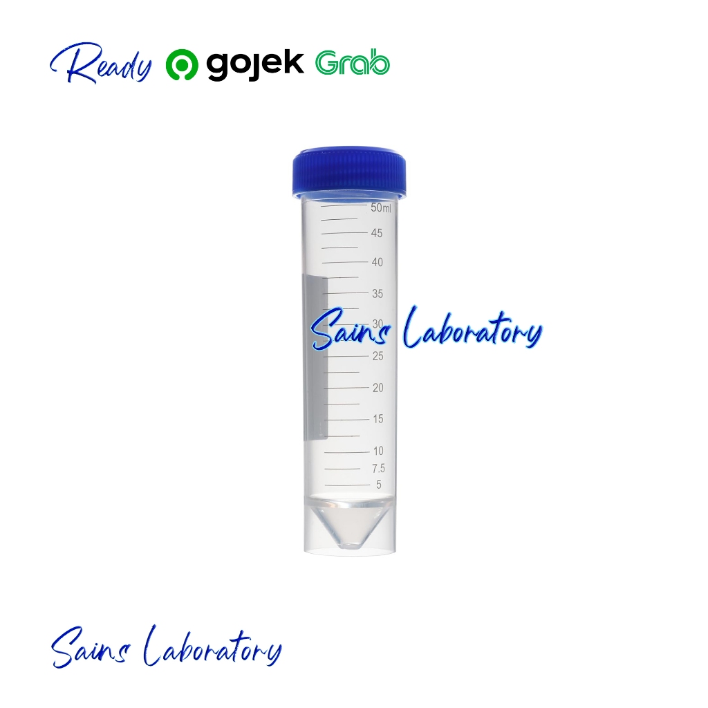 Tabung Centrifuge Plastik Berdiri Test Tube Centrifuge Plastic Self Standing Tabung Sentrifugal 30 x