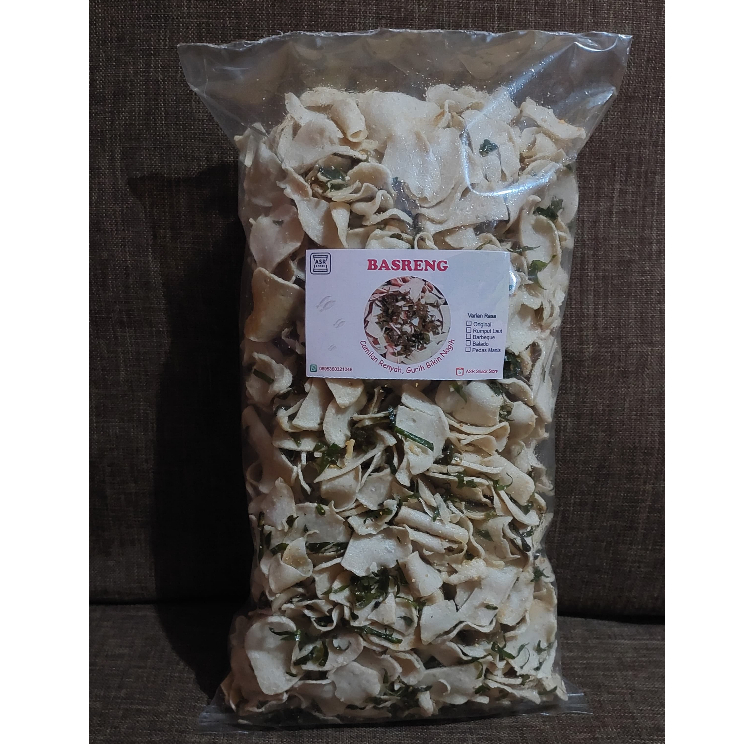 

Basreng Daun Jeruk Premium Homemade 500 gr
