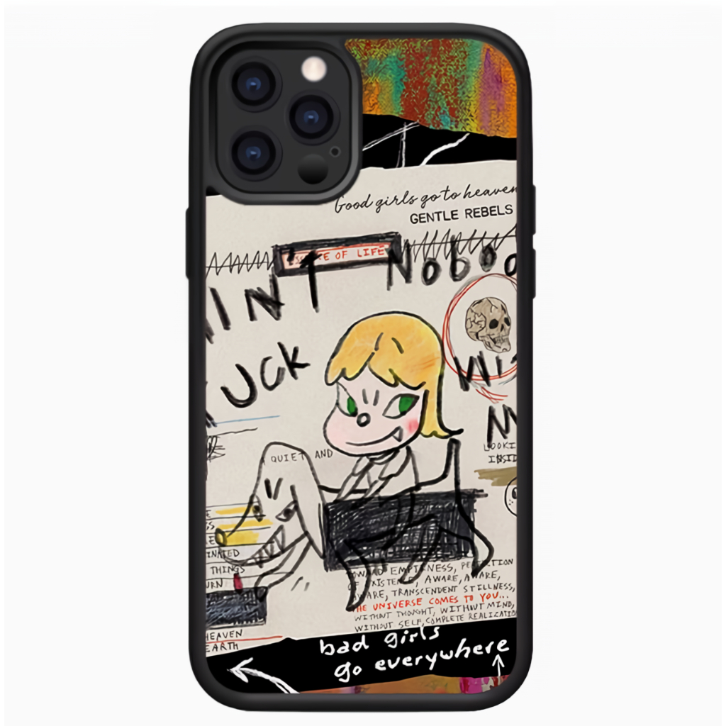 Parody of Yoshitomo Nara - Softcase Glossy (BERGARANSI) Iphone samsung xiaomi redmi oppo vivo realme