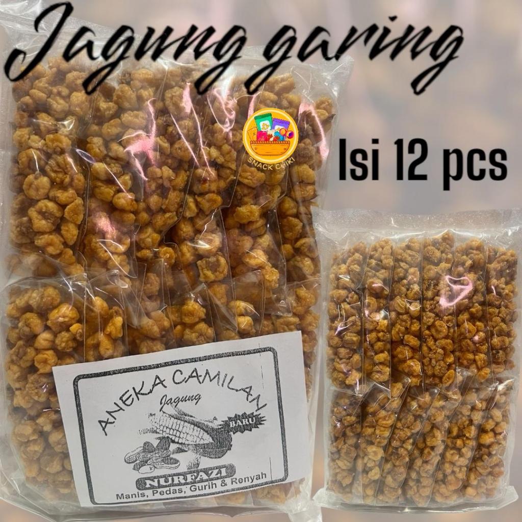 

JAGUNG GARING MAKANAN JADUL HOME MADEE 1 PAC 12 PCS