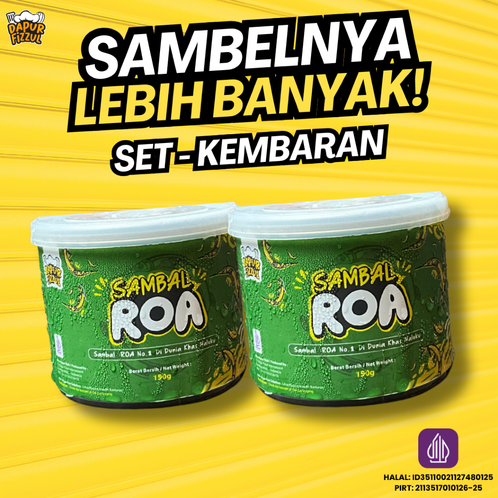 

Dapur Fizzul - Paket Kembaran (Set 2)
