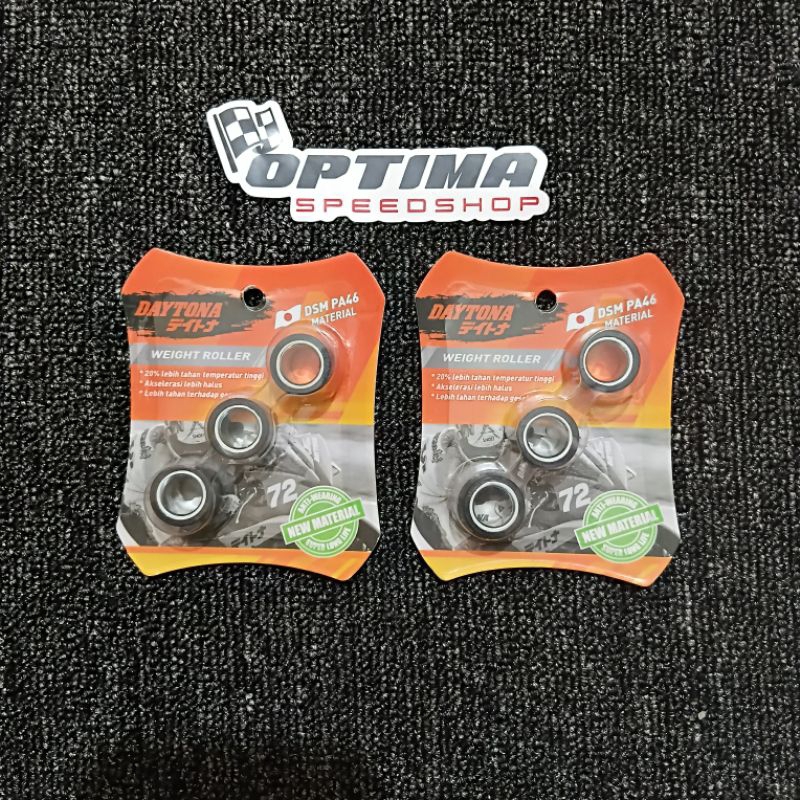 Roller Daytona Weight Roller 3 pcs 4553 - Vario 110 / Beat Fi / Scoopy Fi / Beat Pop / Beat Deluxe /